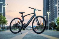 NewUrtopia Smartes Carbon E-Bike Rainbow Gr. M 35Nm Blinker Anti Diebstahl Navi App Sprachsteuerung