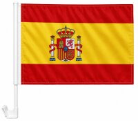 Autoflagge Spanien 30 x 40 cm