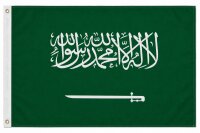 XXL Flagge Saudi Arabien 250 x 150 cm mit 2 Ösen