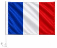 Autoflagge Frankreich 30 x 40 cm