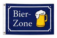 Flagge BIERZONE 90 x 150 cm