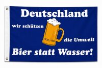 Flagge BIER STATT WASSER 90 x 150