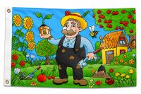 Flagge GARTENFREUND 90 x 150cm
