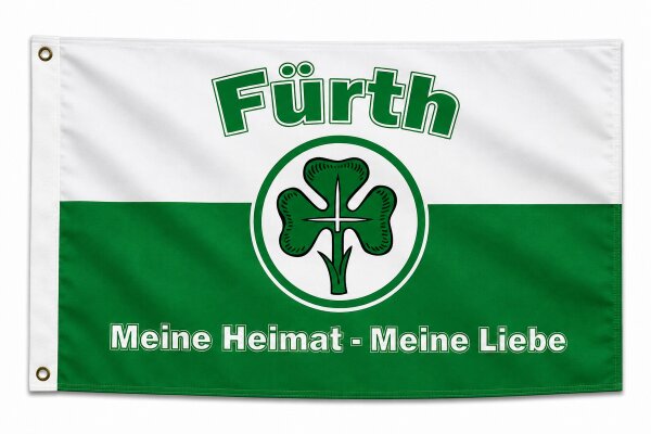 Flagge FÜRTH MEINE HEIMAT