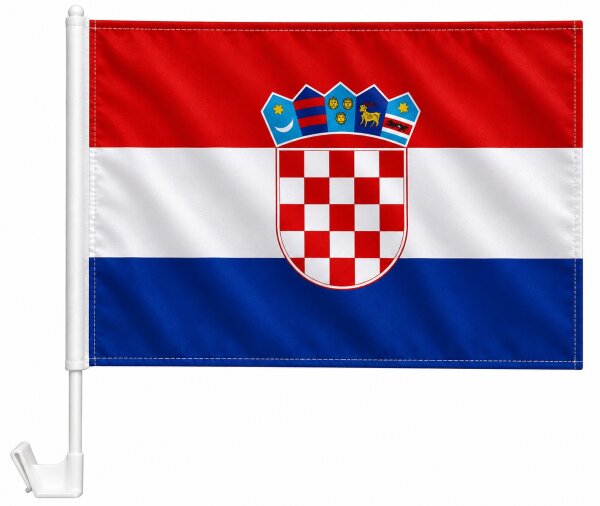Autoflagge Kroatien 30 x 40 cm