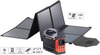 revolt HSG-420 Solarpanel Powerbank Powerstation &...