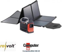 LAdemöglichkeiten der revolt HSG-420 Solarpanel Powerbank Powerstation