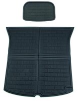 3D Kofferraummatte + Unterbodenmatte passend für Tesla Model Y / Performance rutschfest