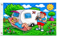 Flagge CAMPING 90 x 150 cm