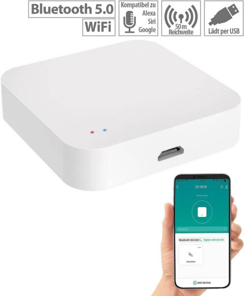 Luminea RC-350.duo ZigBee Daten