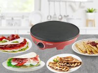 Beper BT.700Y Crêpes Maker von oben in Benutzung