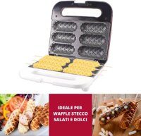Beper P101CUD100 Waffeleisen für Waffel am Spiess in...