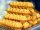 im Beper P101CUD100 Waffeleisen hergestellte Waffeln am Stiel