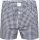 blaukarierte MG-1 Boxershorts MG-77-900-00 Größe M