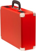 Rückseite des Denver VPL-120Red portabler Plattenspieler