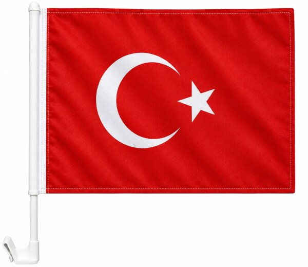 Autoflagge Türkei 30 x 40 cm