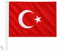 Autoflagge Türkei 30 x 40 cm