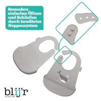 Blijr Bodi Lätzchen aus Silikon für Baby &...