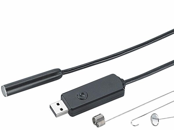 7 Meter USB Endoskop mit Aufsätzen