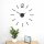 Umbra BLINK DIY Quarz Wanduhr über Kommode