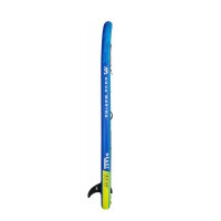 Aqua Marina All-Around SUP Board 330x81cm Reißverschlussrucksack Double Action-Pumpe LIQUID AIR Paddel Einschub-Mittelfinne Sicherheitsleine Orange