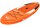 Aqua Marina All-Around SUP Board 330x81cm Reißverschlussrucksack Double Action-Pumpe LIQUID AIR Paddel Einschub-Mittelfinne Sicherheitsleine Orange