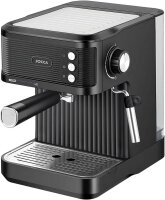 Jocca Espressomaschine Schwarz 850W – 20 Bar Druck,...