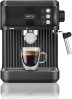 Jocca Espressomaschine Schwarz 850W – 20 Bar Druck,...