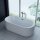 Freistehende Badewanne aus Acryl für luxuriöses Badeerlebnis