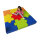 Puzzlematte für Kinder, bunte Puzzle-Teile für kreatives Spielen auf dem Boden.