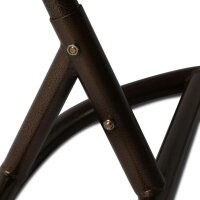 Strapazierfähiges und leicht zu reinigendes Rattan-Kunststoffgeflecht