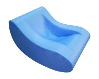 Blauer Liege und Wipp-Sessel