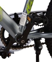 Volare Rocky Kinderfahrrad für Jungen - 20 Zoll in Grün für Kinder von 6 bis 8 Jahren