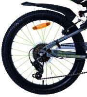 Volare Rocky Kinderfahrrad - 20 Zoll - 7 Gang -...