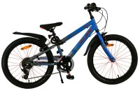 Volare Rocky Kinderfahrrad - 20 Zoll - 7 Gang - Blau...