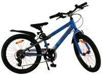 Volare Rocky Kinderfahrrad - 20 Zoll - 7 Gang - Blau für Kinder von 6 bis 8 Jahren