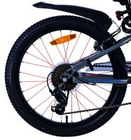 Volare Rocky Kinderfahrrad - 20 Zoll - 7 Gang - Blau für Kinder von 6 bis 8 Jahren