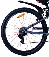 Volare Rocky Kinderfahrrad - 24 Zoll - Blau - 7 Gang...
