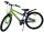 Volare Rocky Kinderfahrrad - 24 Zoll in Grün mit Shimano Nexus 3 Gängen für Jungen