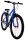 Volare Rocky Kinderfahrrad - 24 Zoll - Blau mit Shimano Nexus 3 Gängen für Jungen