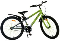 Volare Rocky Kinderfahrrad für Jungen - 24 Zoll in Grün für Abenteuerlustige