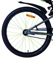 Volare Rocky Kinderfahrrad für Jungen - 24 Zoll in Grün für Abenteuerlustige