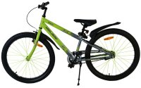 Volare Rocky Kinderfahrrad für Jungen - 24 Zoll in Grün für Abenteuerlustige