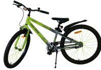 Volare Rocky Kinderfahrrad für Jungen - 24 Zoll in Grün für Abenteuerlustige