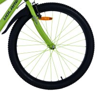 Volare Rocky Kinderfahrrad - 26 Zoll - Grün - 7-Gang - Zweihandbremsen für Kinder von 9 bis 12 Jahren
