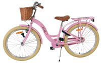 Volare Blossom Kinderfahrrad für Mädchen - 24 Zoll in Rosa mit Sicherheitsmerkmalen