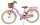 Volare Blossom Kinderfahrrad für Mädchen - 24 Zoll in Rosa mit Sicherheitsmerkmalen