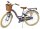 Volare Blossom Kinderfahrrad für Mädchen - 24 Zoll in Lila mit Sicherheitsmerkmalen