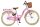 Volare Blossom Kinderfahrrad für Mädchen - 24 Zoll in Rosa mit Zweihandbremsen