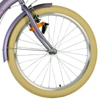 Volare Blossom Kinderfahrrad für Mädchen - 24 Zoll in Lila mit Handbremsen